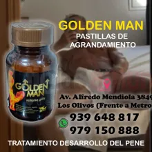 GOLDEN MAN TRATAMIENTO PENE MAS GRANDE - TIENDAS AMOR IZAGUIRRE