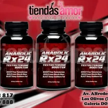 Anabolic RX24 Testosterone aumenta tus niveles hormonales - PERU