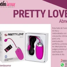 Pretty Love Abner Inalámbrico con control Bluetooth por app IOS y Android Recarga USB.