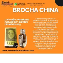 BROCHA CHINA-RETARDANTE PODEROSO-LOS OLIVOS