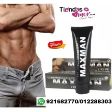 Maxman Creme potenciadora retardante fórmula 100 natural