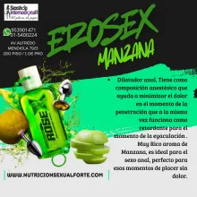 LUBRICANTE ANAL SABOR MANZAN-LOS OLIVOS