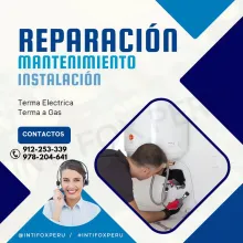 Cálido Hogar Mantenimiento y reparaciones de Termas a Gas a domicilio en el agustino 