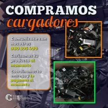 RECICLA TUS CARGADORES Y GANA DINERO