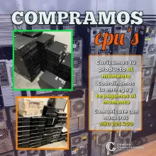 VENDE TUS CPUS VIEJOS YA