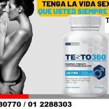 Máxima Fuerza Testo 360 Ultra Pene Complex para Hombres 