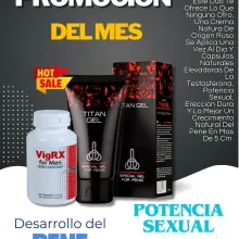 PROMO DEL MES TITAN GEL VIGRX POTENCIA SEXUALY DESARROLLO PENE 931568025