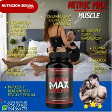 NITRIC MAX MUSCLE POTENCIA FISICA SEXUAL VIGOR MASA MUSCULAR 931568025