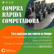 TU SOLUCIÓN TECNOLÓGICA COMPUTADORAS RECICLADAS EN LIMA