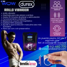 Anillo Vibrador Durex Intense Orgasmic Vibrations